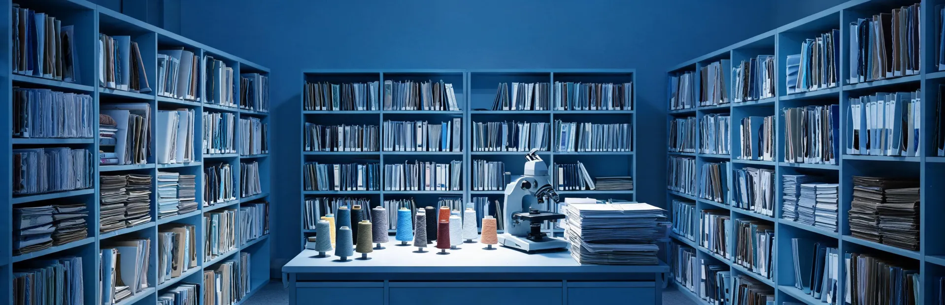 Independent textile research workspace